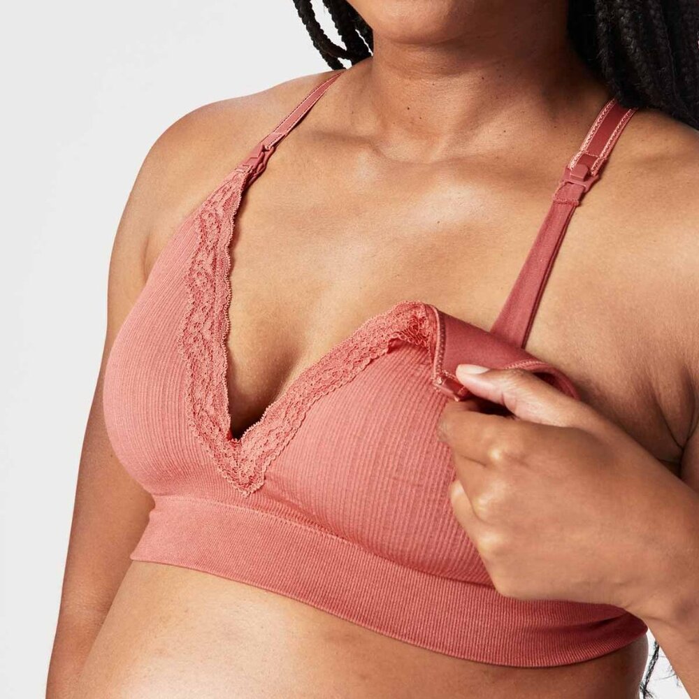 Tutti Frutti Nursing Bra - Rust